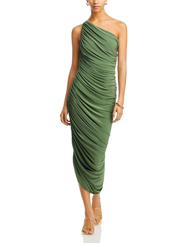ノーマカマリ レディース トップス ワンピース Norma Kamali Diana Gown Celadon