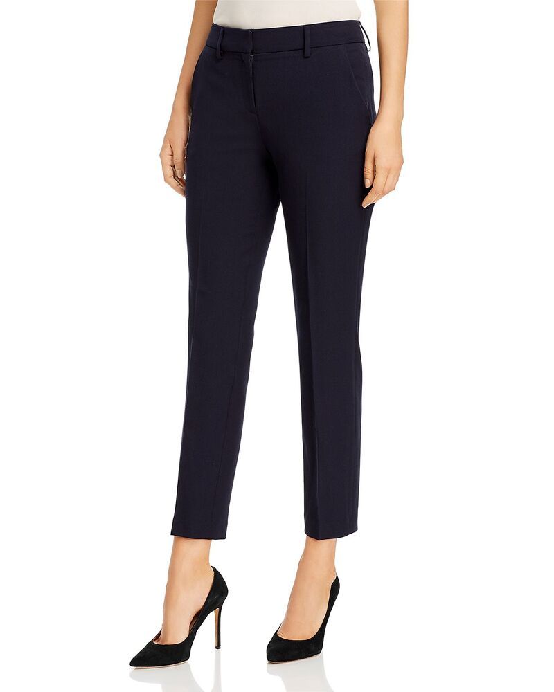 ティー・タハリ レディース ボトムス カジュアルパンツ アンクル Tahari Ankle StraightLeg Pants Exclusive Navy ネイビー 18,536円