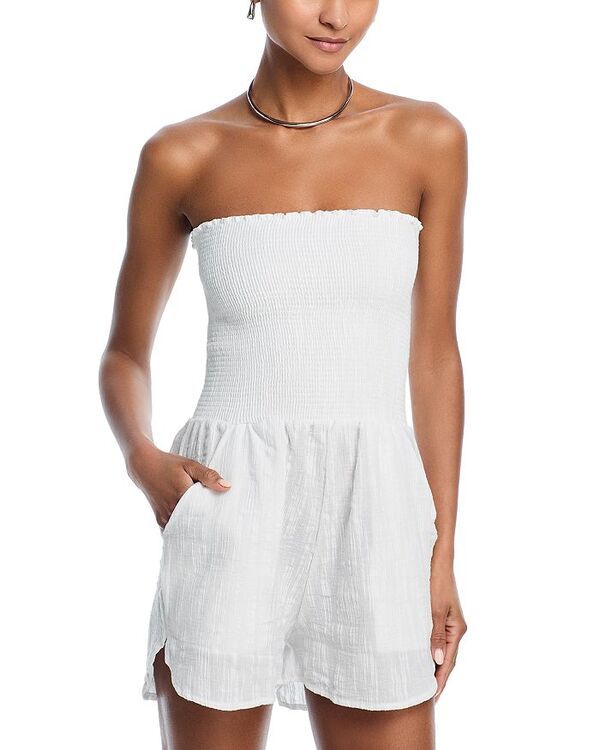 ペイクソト レディース トップス ジャンプスーツ ロンパース Peixoto Torey Romper White Canvas ホワイト