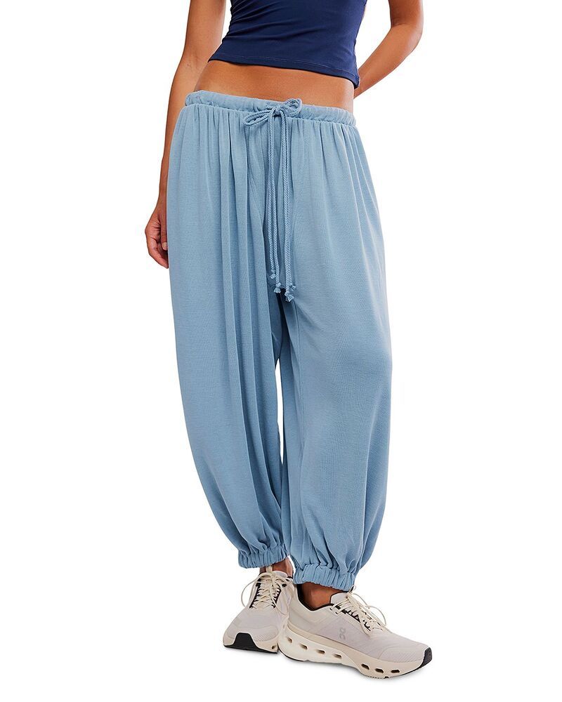 フリーピープル レディース ボトムス カジュアルパンツ Free People Momentum Pants Blue Moon ブルー