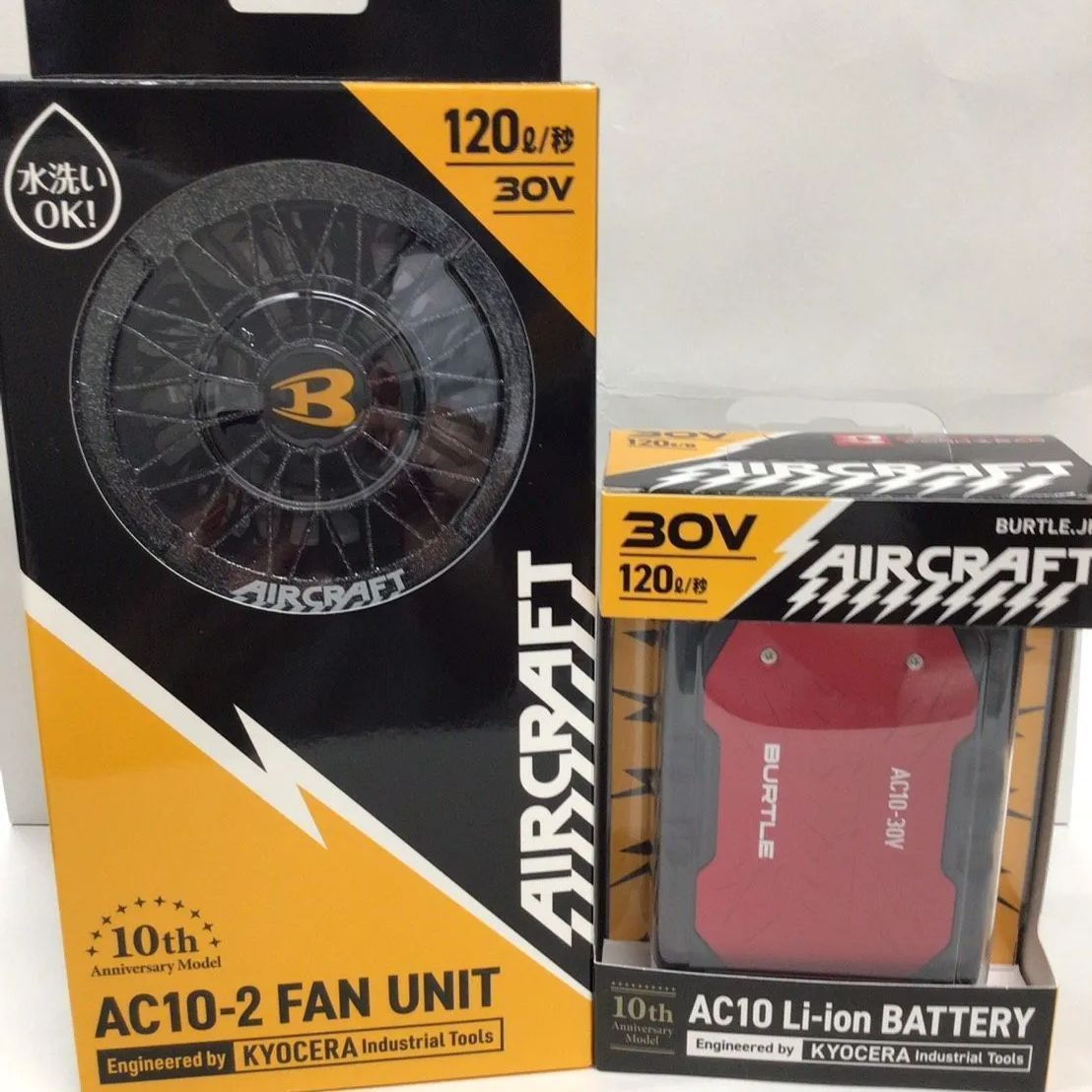 バートル　BURTLE　30V　バッテリーセット　レッド　アーバンブラック　2026年モデル　ファンAC10-2　空調服