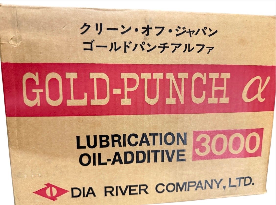 GOLD-PUNCH α3000 潤滑油添加剤 1000ml ゴールドパンチ GOLD-PUNCH α3000 ゴールドパンチ 潤滑油添加剤 1000ml x16本 日本製