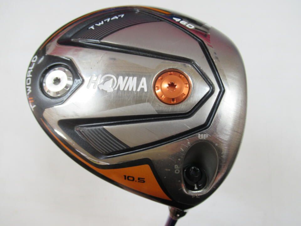 ホンマゴルフ　TOUR WORLD TW747 460　10.5度　VIZARD FP-6　Xフレックス　ドライバー　中古　ゴルフドゥ！豊田２４８店【最短即日発送】