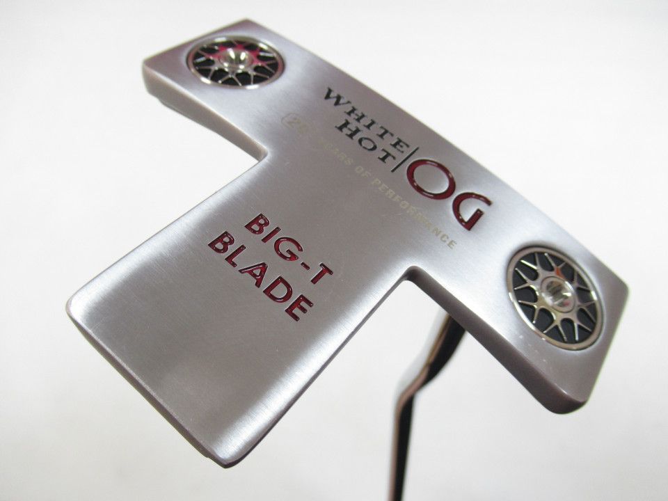 オデッセイ　ホワイト ホット OG BIG T BLADE　パター　中古　ゴルフドゥ！豊田２４８店【最短即日発送】 14,414円
