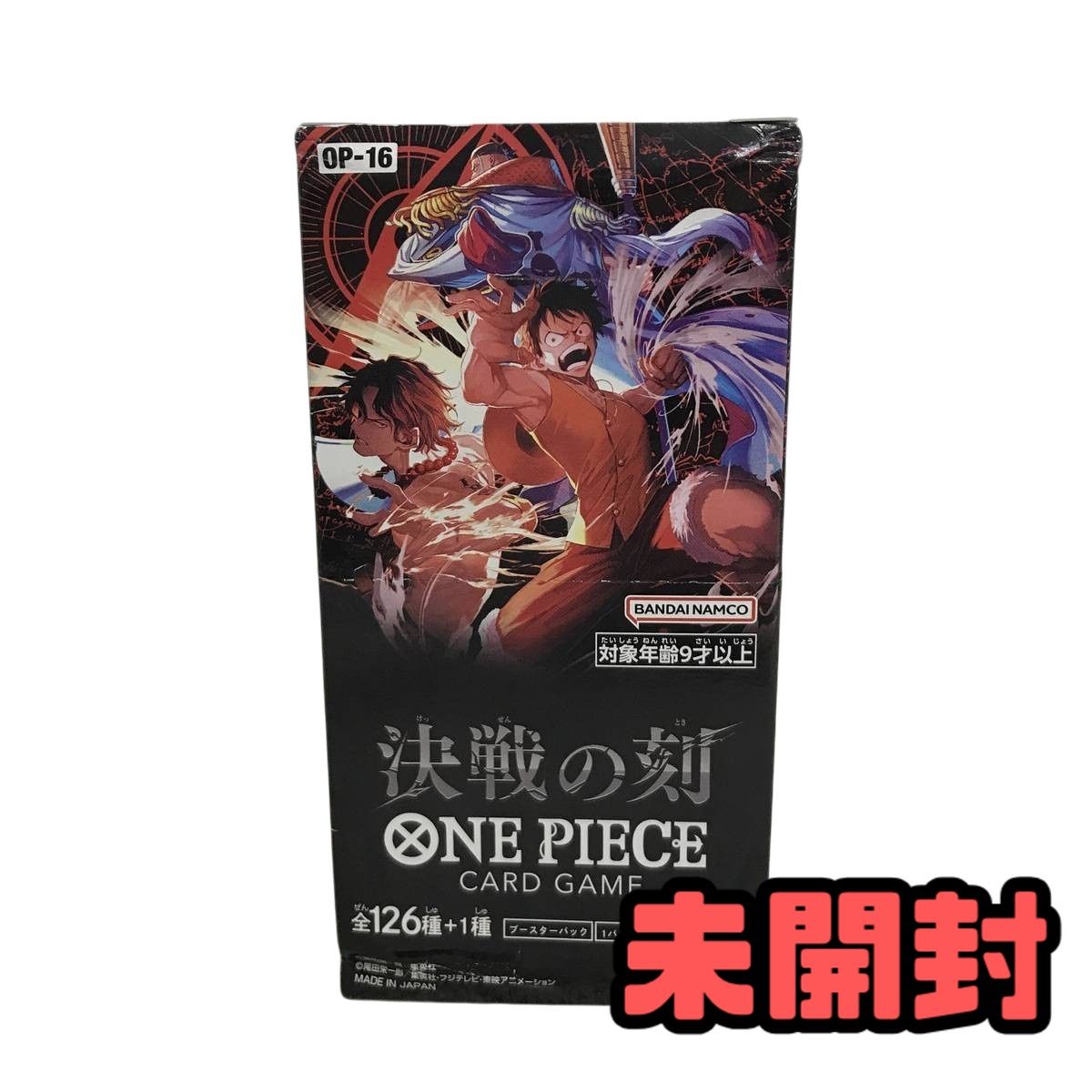 ★未開封★ ワンピースカードゲーム BANDAI バンダイ 決戦の刻 OP-16 BOX AZN276663相