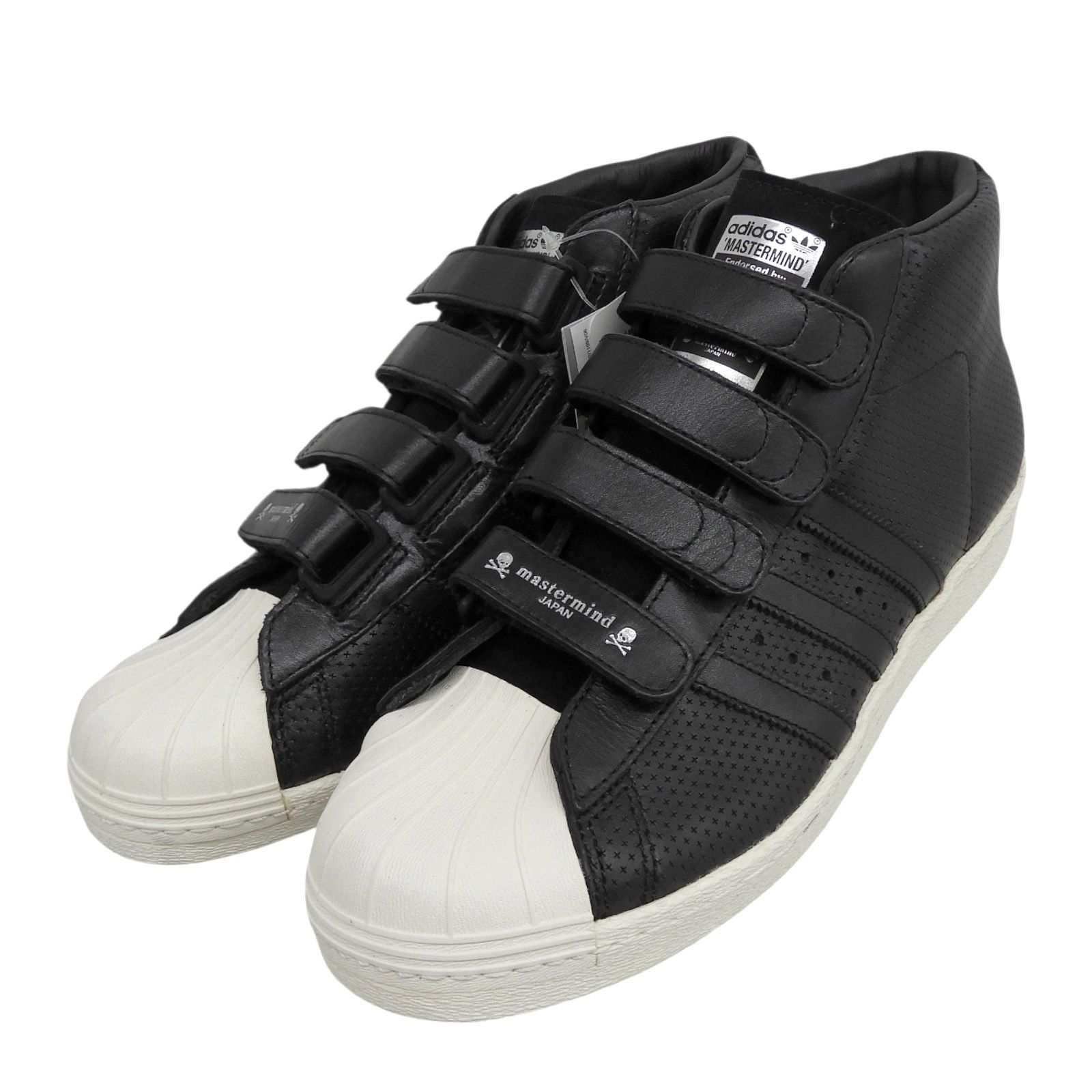Unused item▲adidas Mastermind Japan adidas Mastermind Japan G95179 leather sneakers black 28.5 cm mens with box