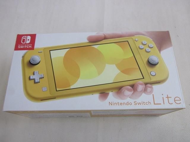 訳あり ゲーム Nintendo Switch Lite ニンテンドー スイッチ ライト HDH-001 イエロー 動作品 箱付き