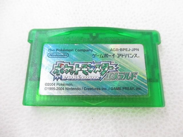 中古品 ゲーム ゲームボーイアドバンス ソフト ポケットモンスター エメラルド ソフトのみ