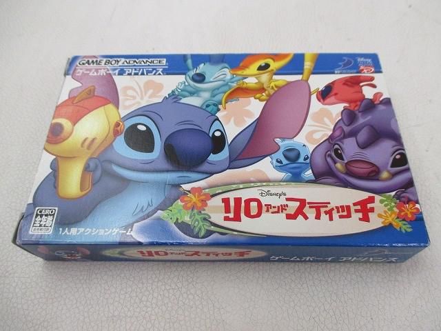 中古品 ゲーム ゲームボーイアドバンス ソフト ディズニー リロアンドスティッチ 箱・説付き 6,412円