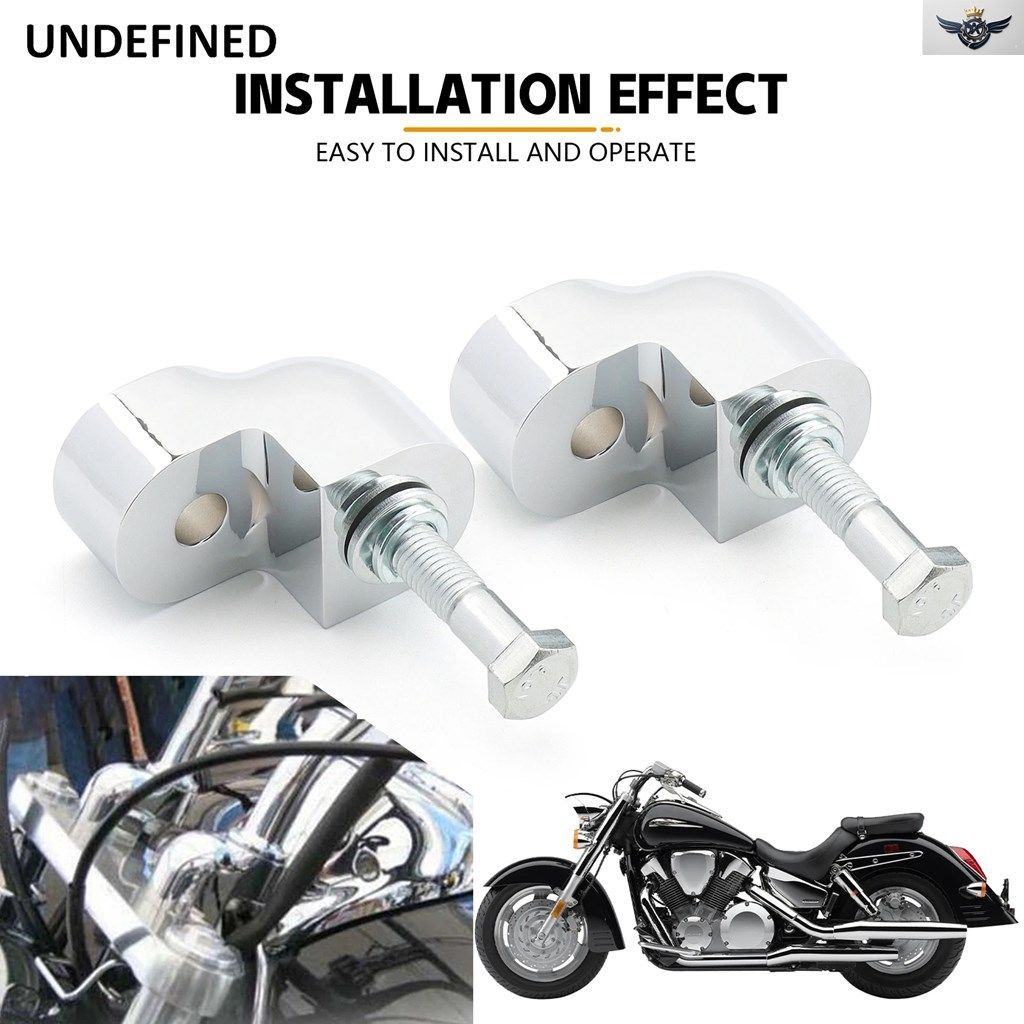 ホンダ VTX1300C 2004-2009 ハンドルバーライザー プルバック 2インチロッドメッキ VTX 1300C VTX1300 C オートバイカスタムパーツ 12,980円