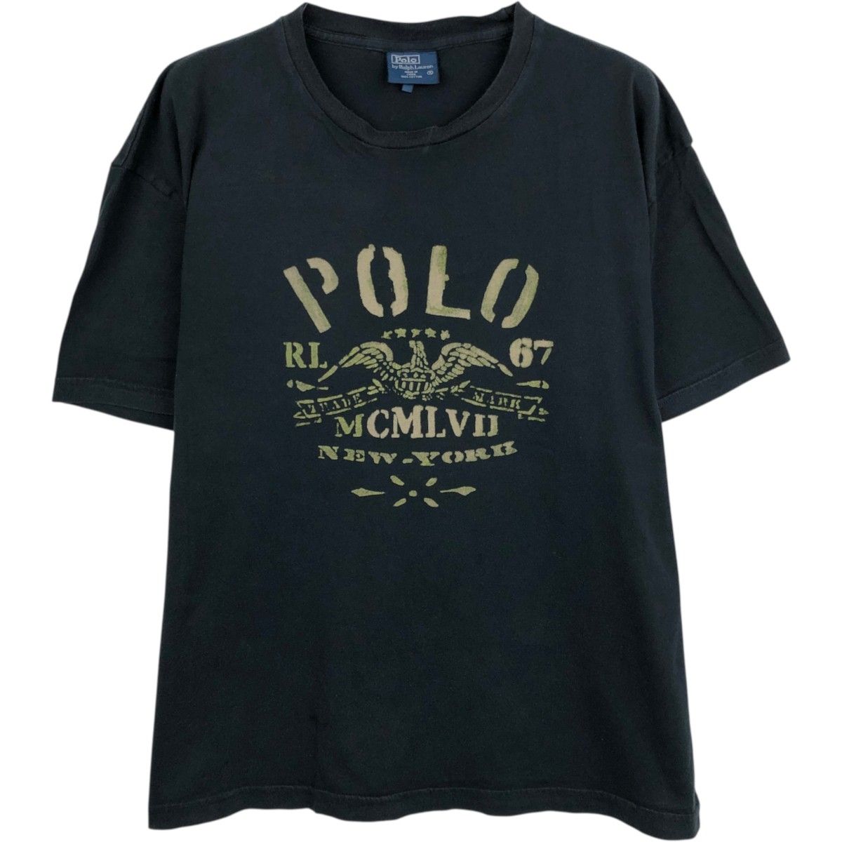 古着 ラルフローレン Ralph Lauren POLO by Ralph Lauren 半袖 プリントTシャツ メンズS相当/eaa662609 5,852円