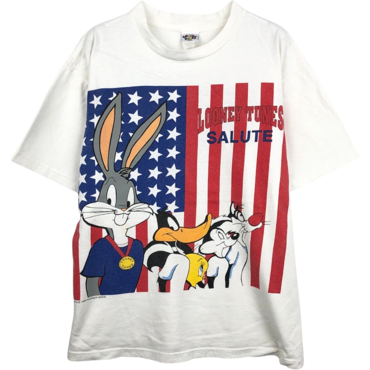 古着 90年代 LOONEY TUNES ルーニーテューンズ キャラクタープリントTシャツ USA製 メンズXL相当 ヴィンテージ/eaa661267 9,060円