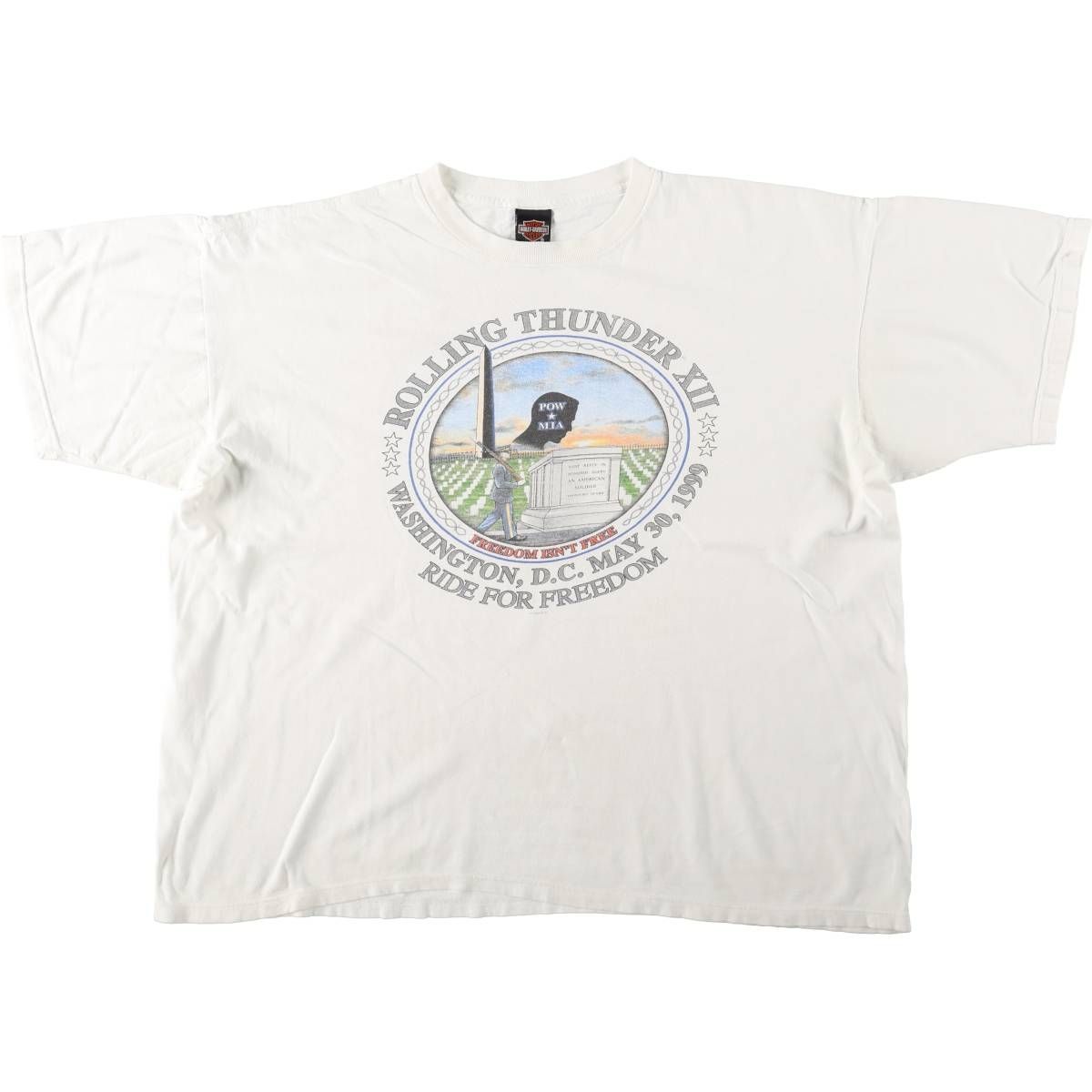 古着 90年代 ハーレーダビッドソン Harley-Davidson モーターサイクル バイクTシャツ USA製 メンズXXL相当 ヴィンテージ/eaa664385
