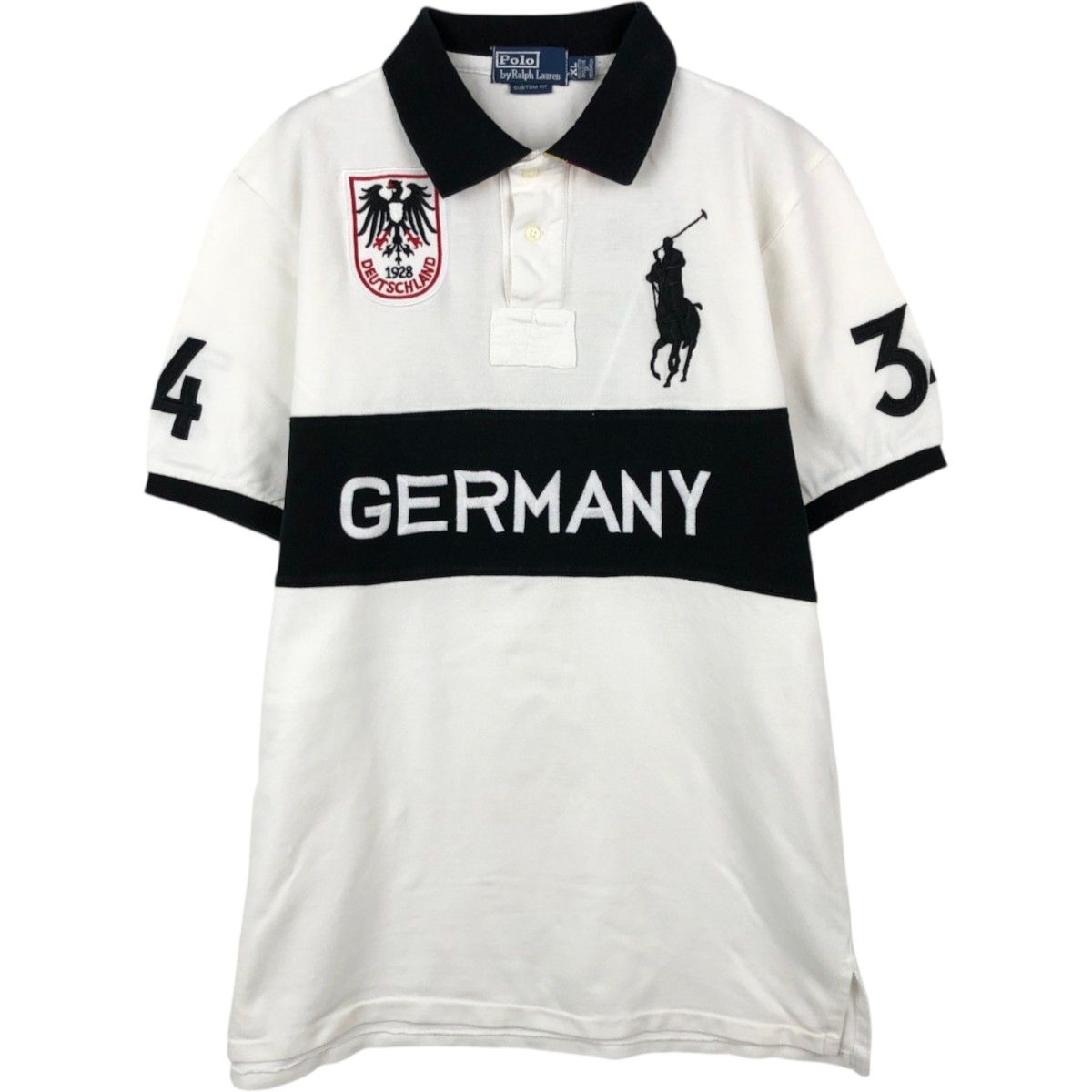 古着 ラルフローレン Ralph Lauren POLO by Ralph Lauren CUSTOM FIT ビッグポニー 半袖 ポロシャツ メンズXL相当/eaa657071