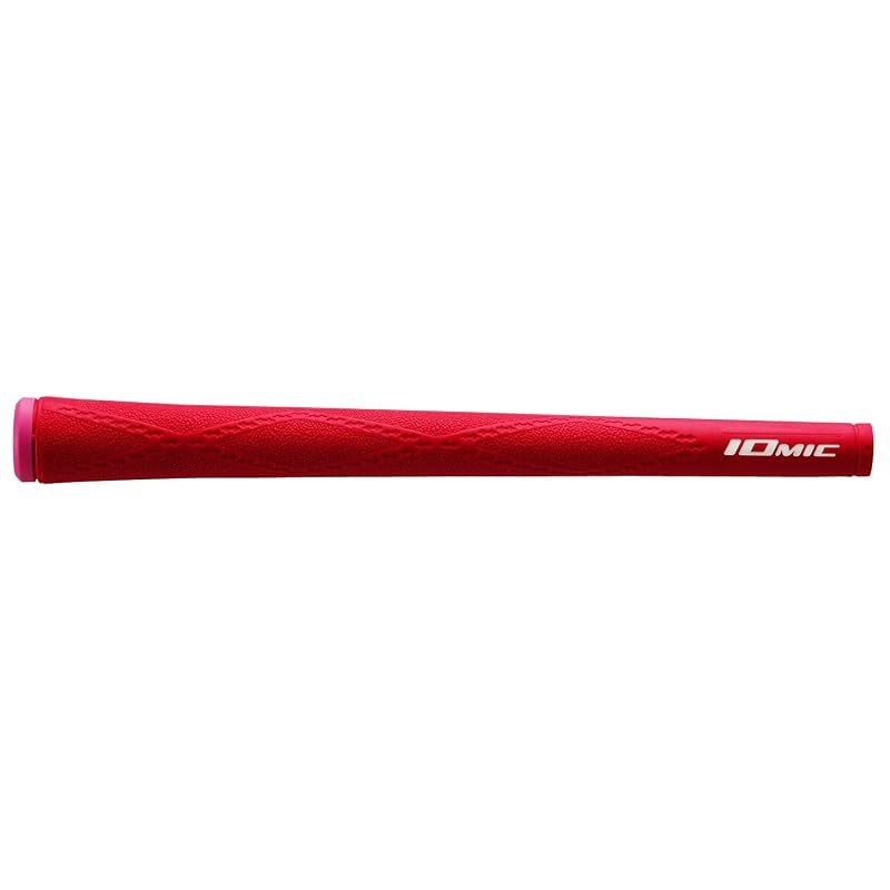 IOMIC X-EVOLUTION M60 レッド バックライン有　6本セット IOMIC(イオミック) ゴルフグリップ X-Evolution M60 バックライン有