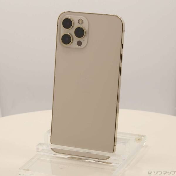 ソフマップ 〔中古品〕 iPhone12 Pro Max 128GB ゴールド MGCW3J／A SIMフリー【262】