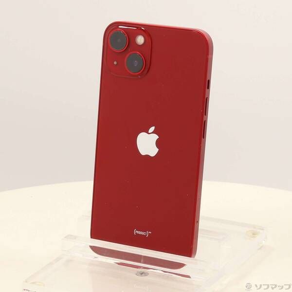 ソフマップ 〔中古品〕 iPhone13 128GB プロダクトレッド MLNF3J／A SIMフリー【258】 56,679円