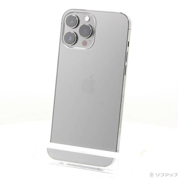 ソフマップ 〔中古品〕 iPhone13 Pro Max 128GB グラファイト MLJ43J／A SIMフリー【262】