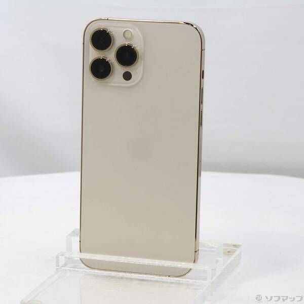 ソフマップ 〔中古品〕 iPhone13 Pro Max 256GB ゴールド MLJA3J／A SIMフリー【262】 97,629円