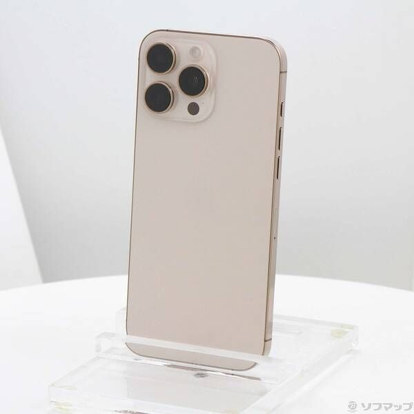 ソフマップ 〔中古品〕 iPhone16 Pro Max 512GB デザートチタニウム MYWN3J／A SIMフリー【198】 220,479円