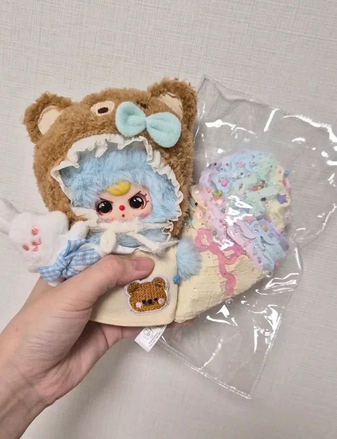セット) ベイビー 쓰리 ぬいぐるみ + アユンスキュー ディオ ハンドメイド ぷにぷに 6,035円