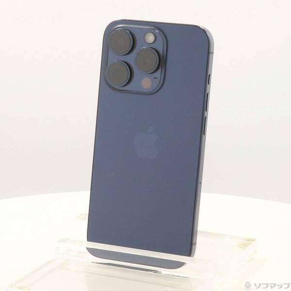 ソフマップ 〔中古品〕 iPhone15 Pro 128GB ブルーチタニウム MTUA3J／A SIMフリー【198】 109,179円