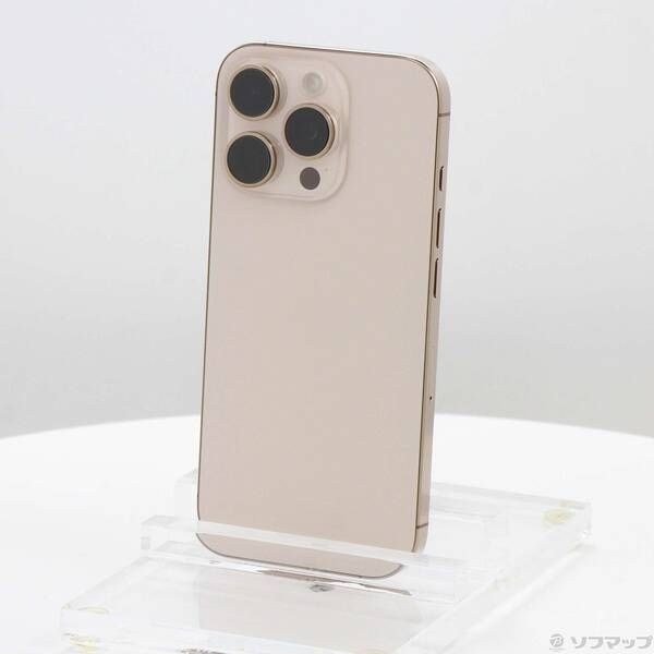 ソフマップ 〔中古品〕 iPhone16 Pro 128GB デザートチタニウム FYMX3J／A SIMフリー【198】