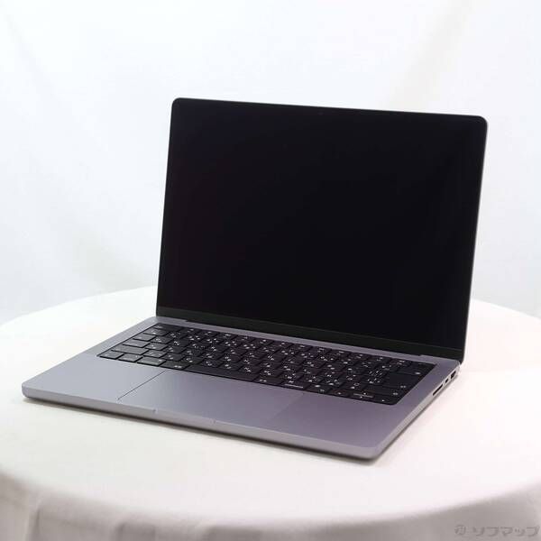ソフマップ 〔中古品〕 MacBook Pro 14.2-inch Late-2021 MKGP3J／A Apple M1 Pro 10コアCPU_14コアGPU 16GB SSD512GB スペースグレイ 〔26.3 Tahoe〕【258】
