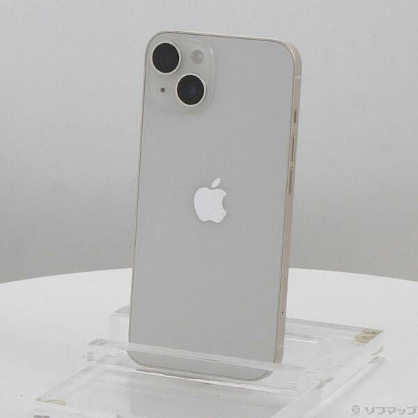 ソフマップ 〔中古品〕 iPhone14 128GB スターライト MPUQ3J／A SIMフリー【349】