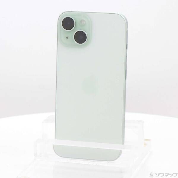 ソフマップ 〔中古品〕 iPhone15 256GB グリーン MTMT3J／A SIMフリー【349】
