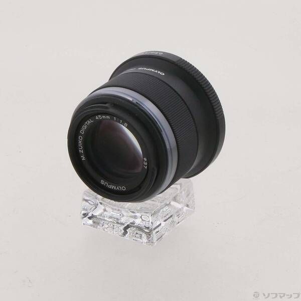 ソフマップ 〔中古品〕 M.ZUIKO DIGITAL 45mm F1.8 ブラック【349】