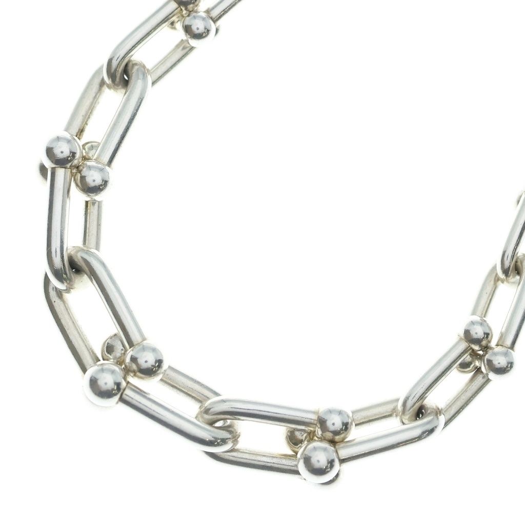 TIFFANY & Co. (ティファニー) ハードウェア グラジュエイテッド ペンダント ネックレス チェーン シルバー Ag925