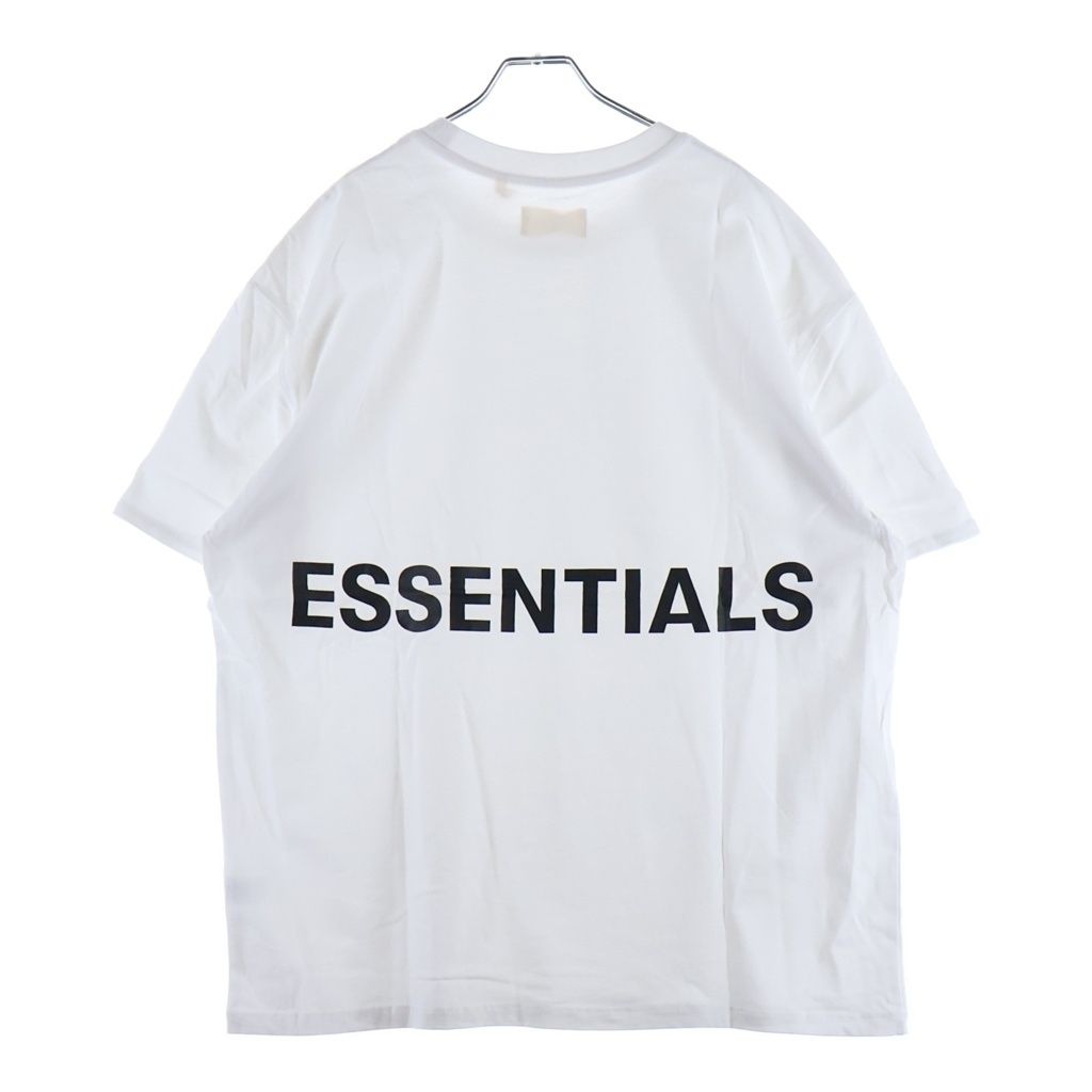 FEAR OF GOD ESSENTIALS (フィアオブゴッド エッセンシャルズ) S/S T-SHIRT バックロゴ 半袖Tシャツ ホワイト
