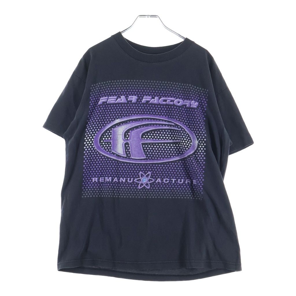 VINTAGE (ヴィンテージ) 90S FEAR FACTORY フィアファクトリー アルバムプリント 半袖Tシャツカットソー ブラック