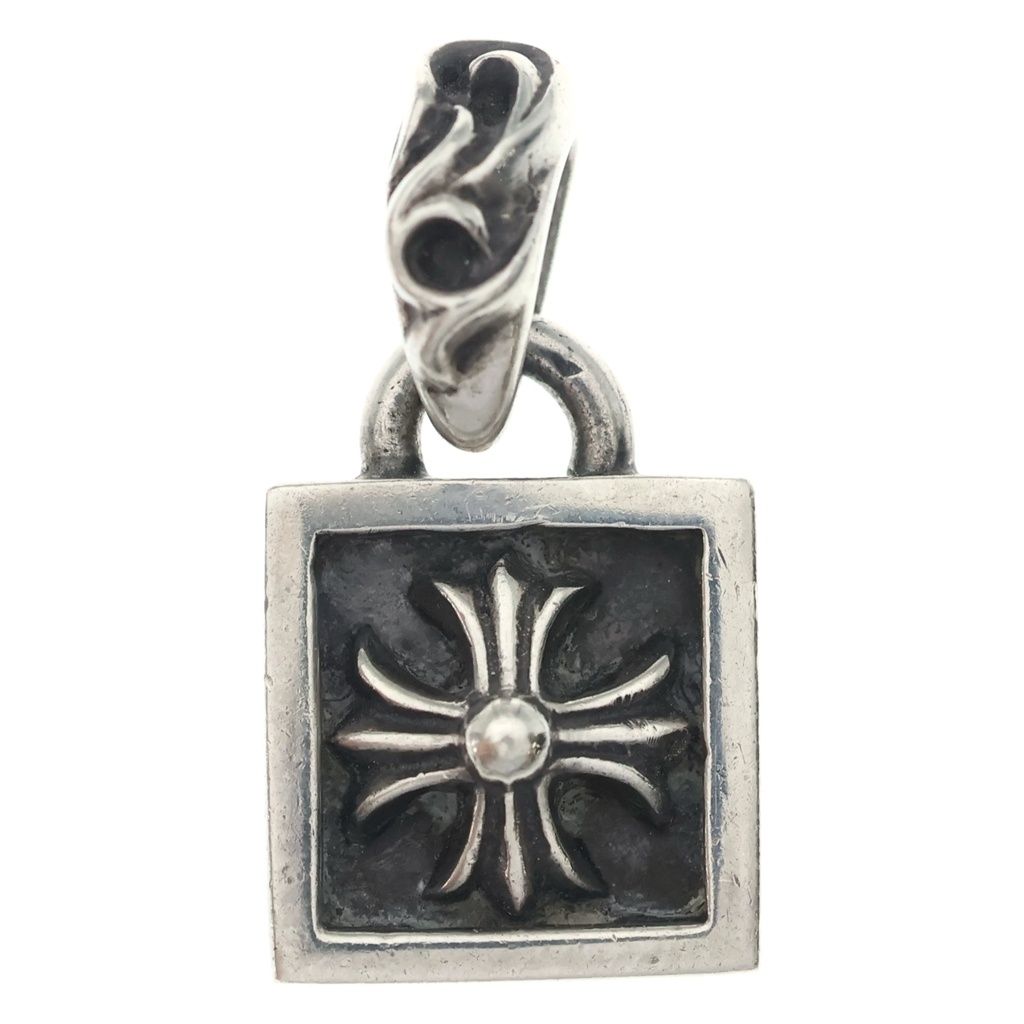 CHROME HEARTS (クロムハーツ) FRAMED CH PLUS フレームドCHプラス チャーム ペンダントトップ シルバー BCA271