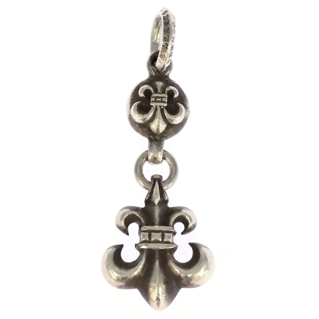 CHROME HEARTS (クロムハーツ) 1BALL BS FLEUR 1ボールBSフレアチャーム ペンダントトップ シルバー BCA198 108,900円