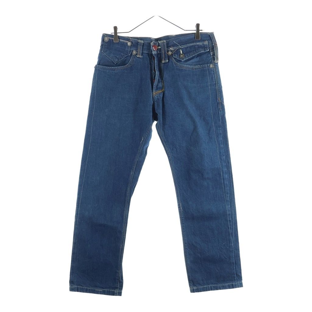Levi's (リーバイス) 00S ENGINEERED JEANS エンジニアジーンズ 立体裁断 トルコ製 ボタンフライデニムパンツ インディゴ 17001-0010