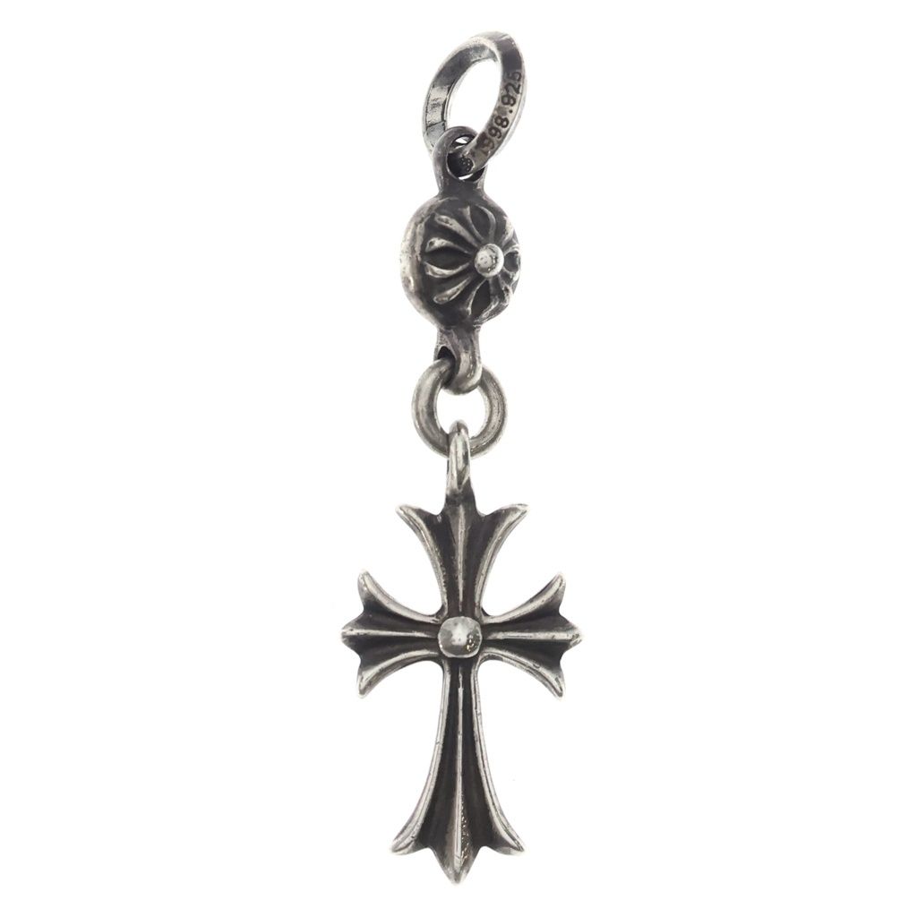 CHROME HEARTS (クロムハーツ) 1B TNY CH CRS 1ボール タイニー CHクロス チャーム ペンダントトップ シルバー BCA197 -