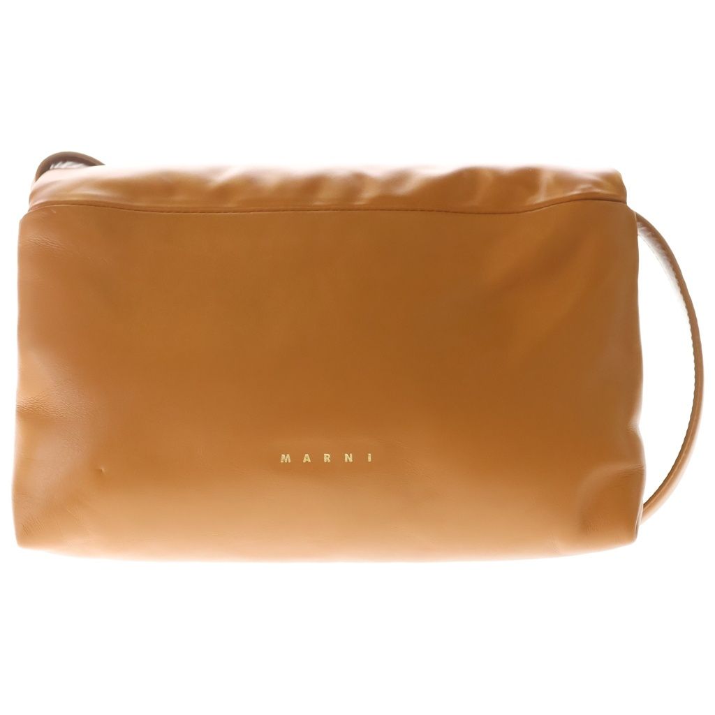 MARNI (マルニ) PRISMA SHOULDER BAG プリズマ レザーショルダーバッグ ブラウン SBMP0139UO 36,394円