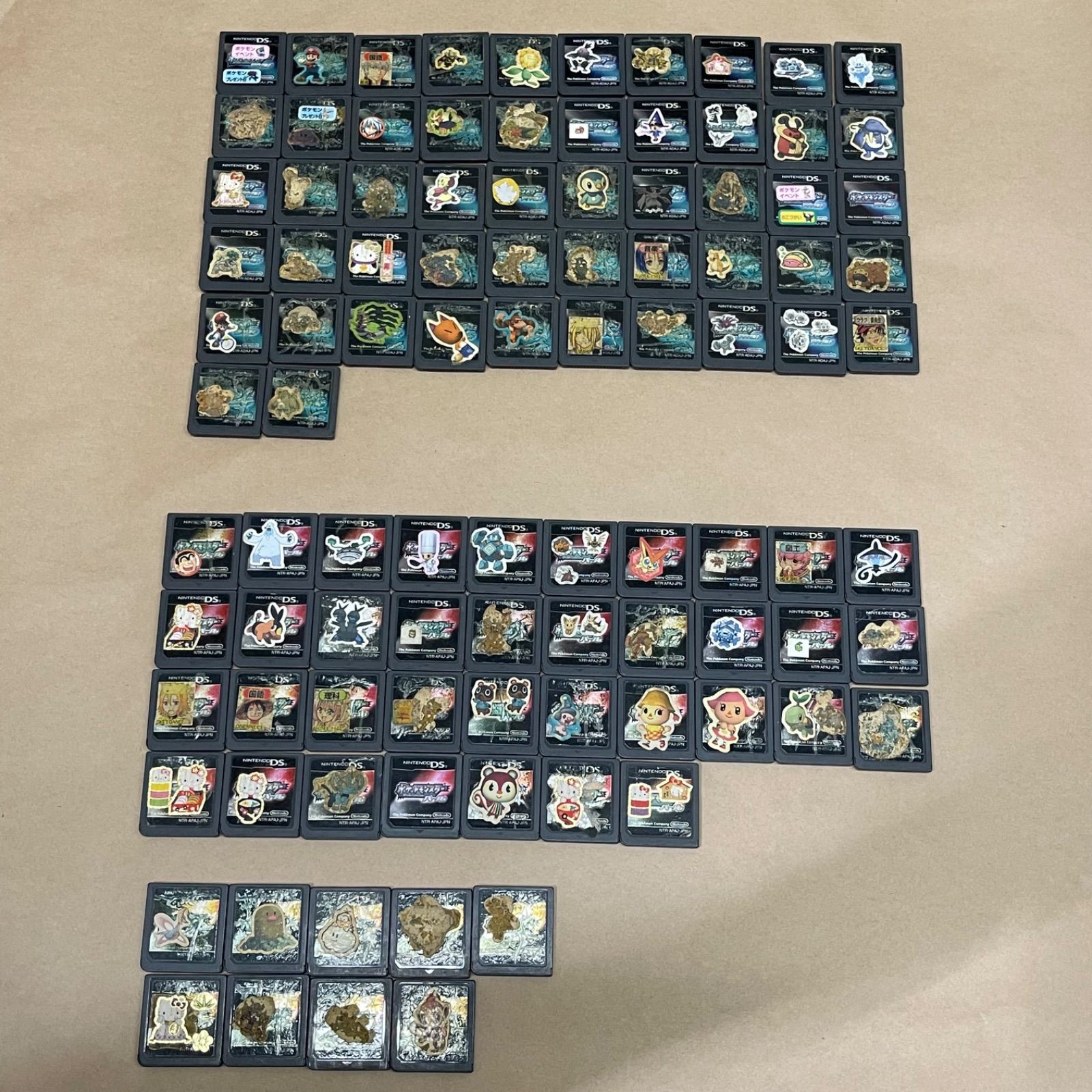 【NPA】ジャンク 約100個 DS ポケットモンスター ポケモン ダイヤモンド パール ソフト まとめ 大量