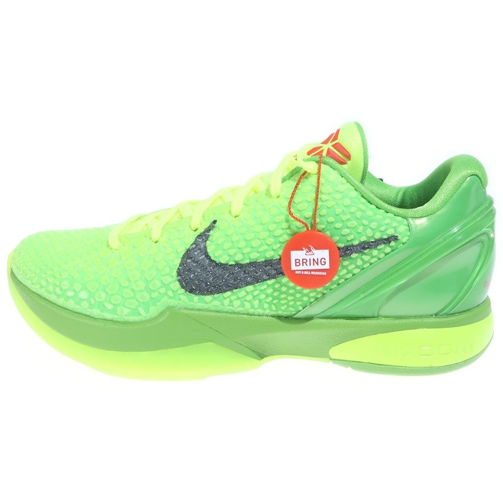 NIKE (ナイキ) KOBE 6 PROTRO GRINCH 2020 CW2190-300 コービー6 グリンチ ローカットスニーカー グリーン US9/27cm 72,600円