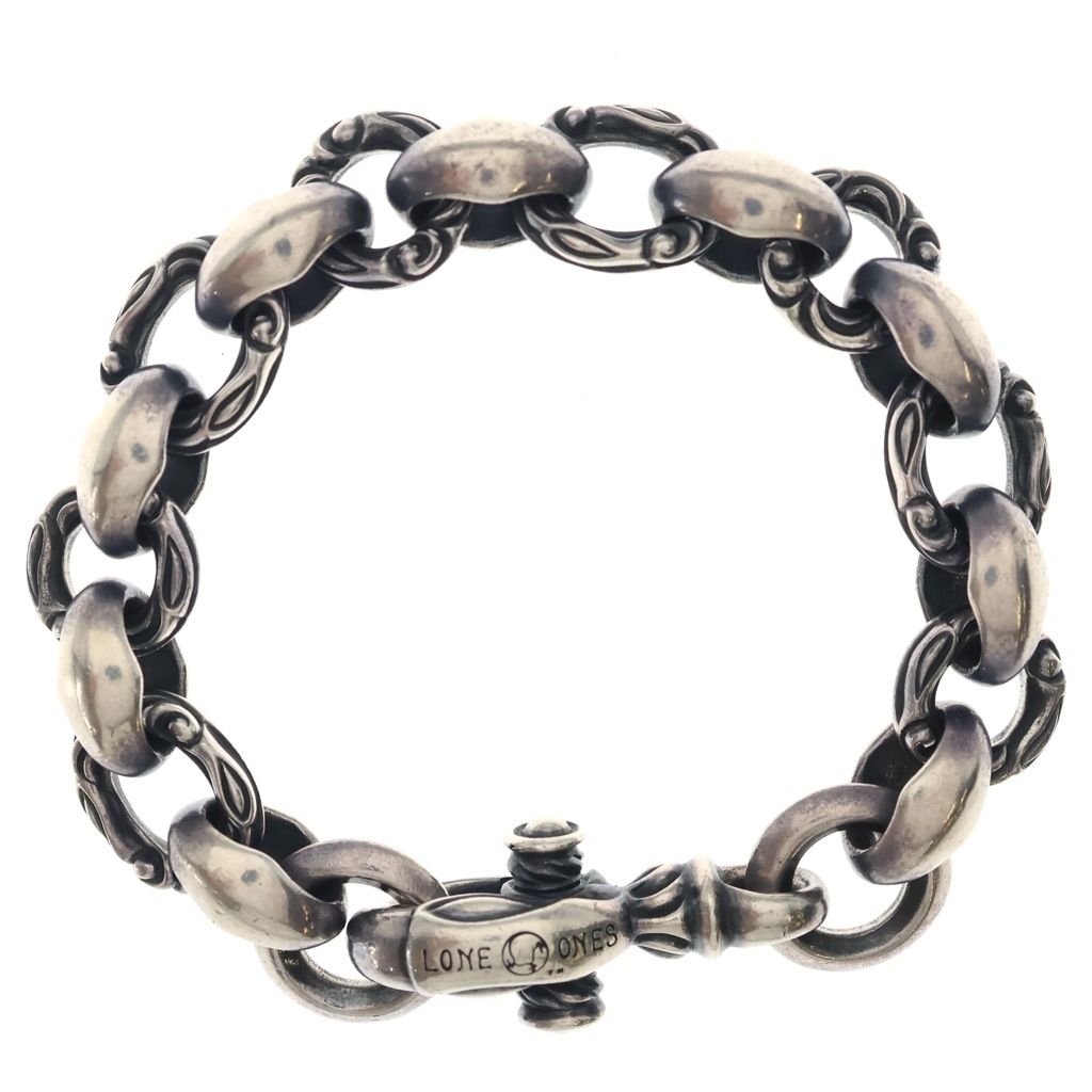 LONE ONES (ロンワンズ) HERON BRACELET ヘロンブレスレット シルバー MFB-0023