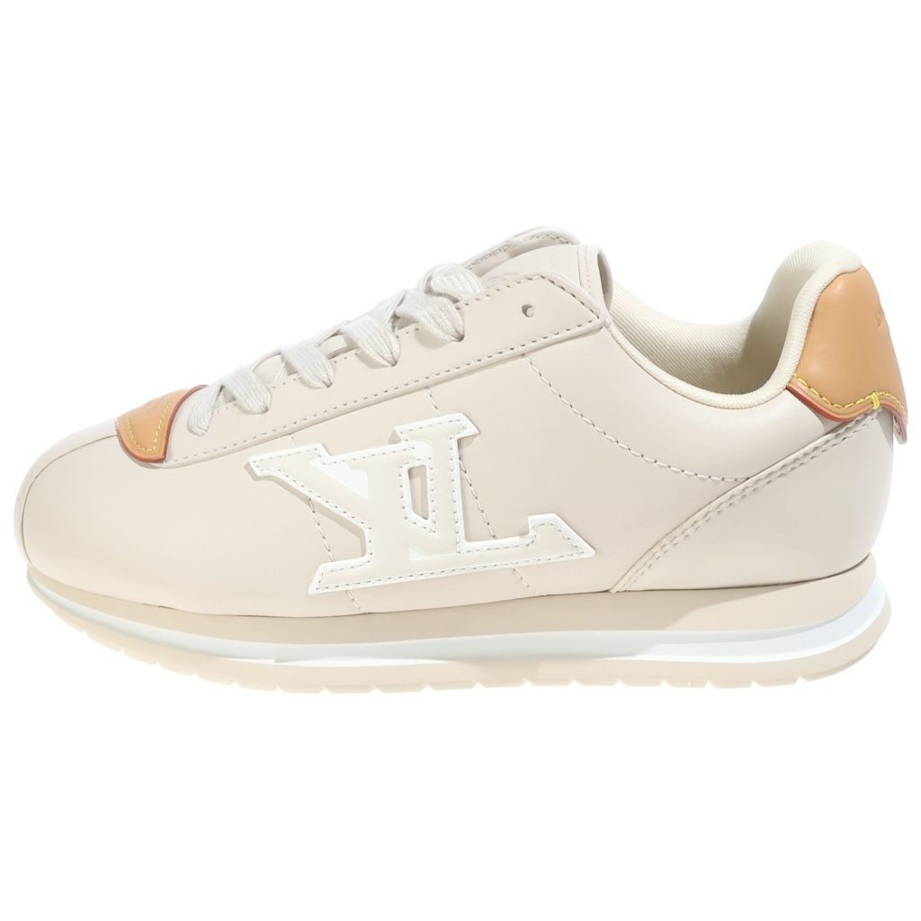 LOUIS VUITTON (ルイヴィトン) BUTTERSOFT バターソフト ローカットスニーカー ベージュ