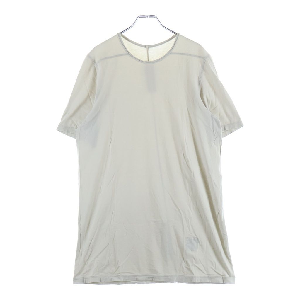 Rick Owens (リックオウエンス) LEVEL T-SHIRT クルーネック半袖Tシャツ カットソー グレー DU02A3250-RN