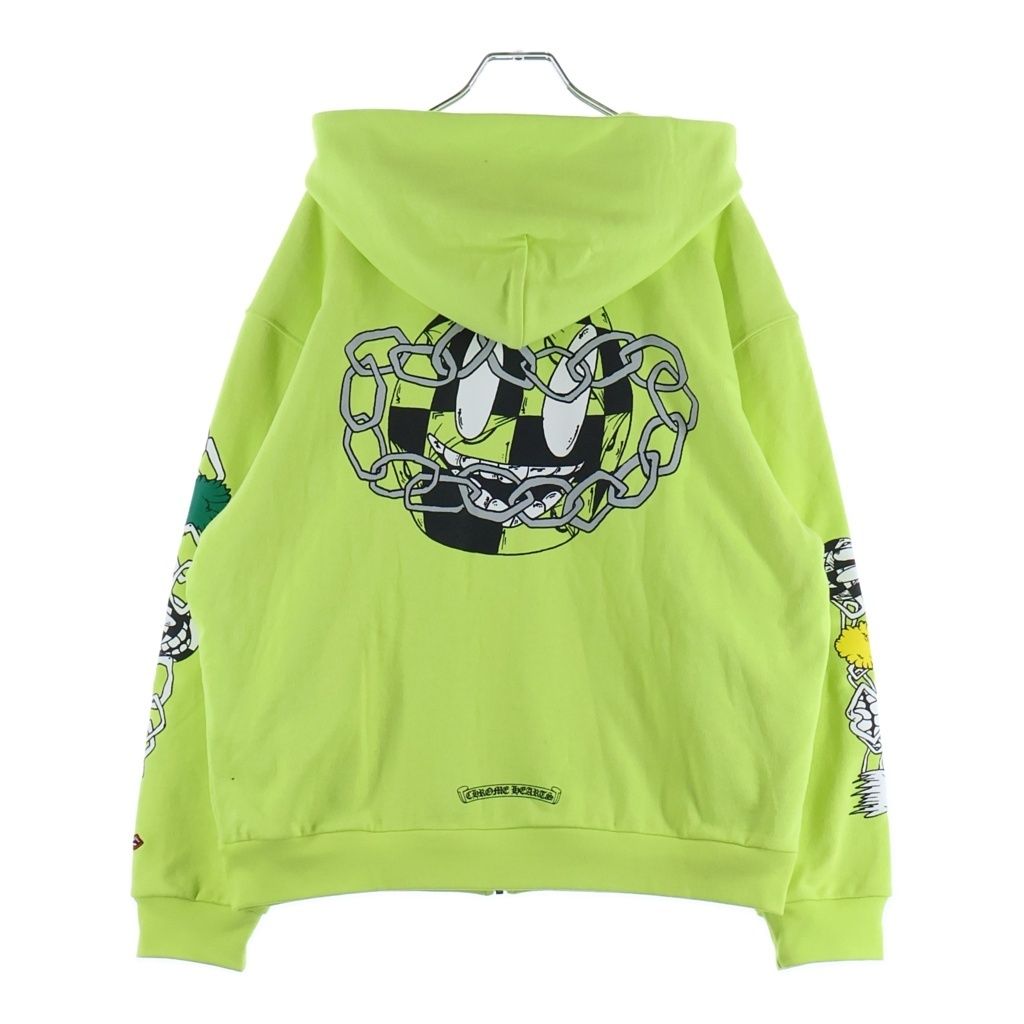 CHROME HEARTS (クロムハーツ) MATTY BOY PPO CHAIN GAME HOODIE マッティボーイ チェーンゲームリンク裏地サーマルジップアップパーカー 60,500円