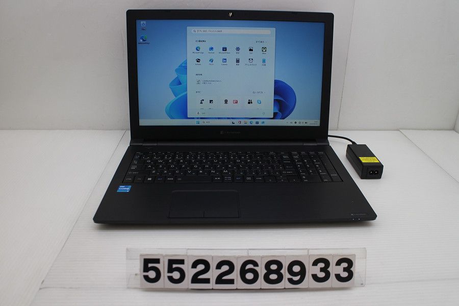 dynabook dynabook B65/HV Core i3 1115G4 3GHz/8GB/256GB(SSD)/Multi/15.6W/FWXGA(1366x768)/Win11 【552268933】 34,300円