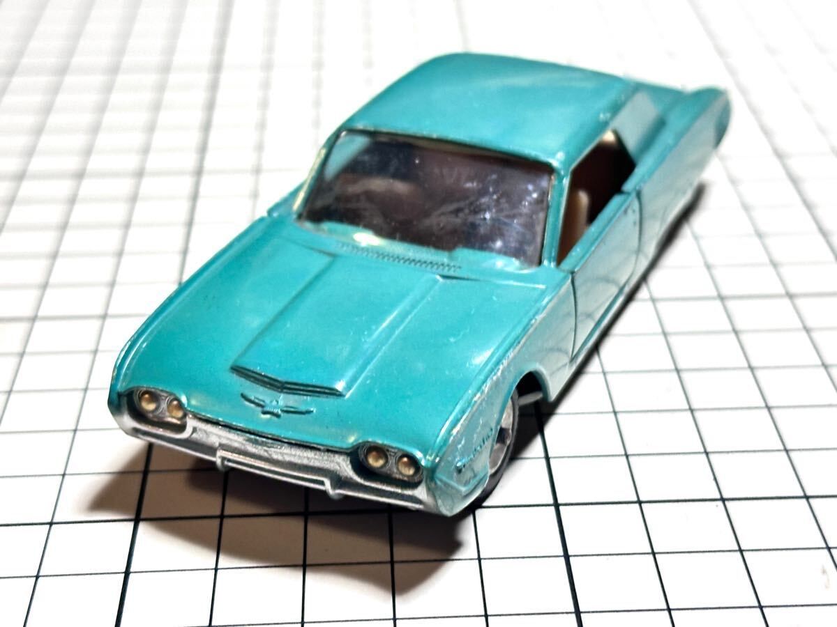 Solido ソリド FORD THUNDERBIRD USA フォード サンダーバード No.128 1/43 ミニカー フランス製 ビンテージ おもちゃ