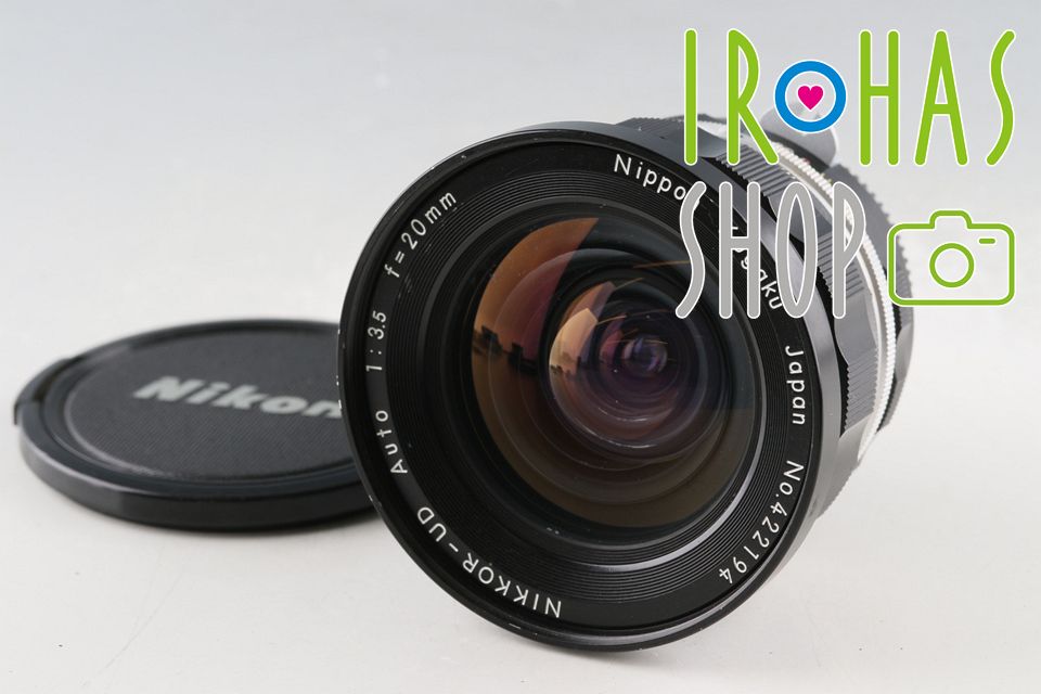 Nikon Nikkor-UD Auto 20mm F/3.5 Non-Ai Lens #65433A5