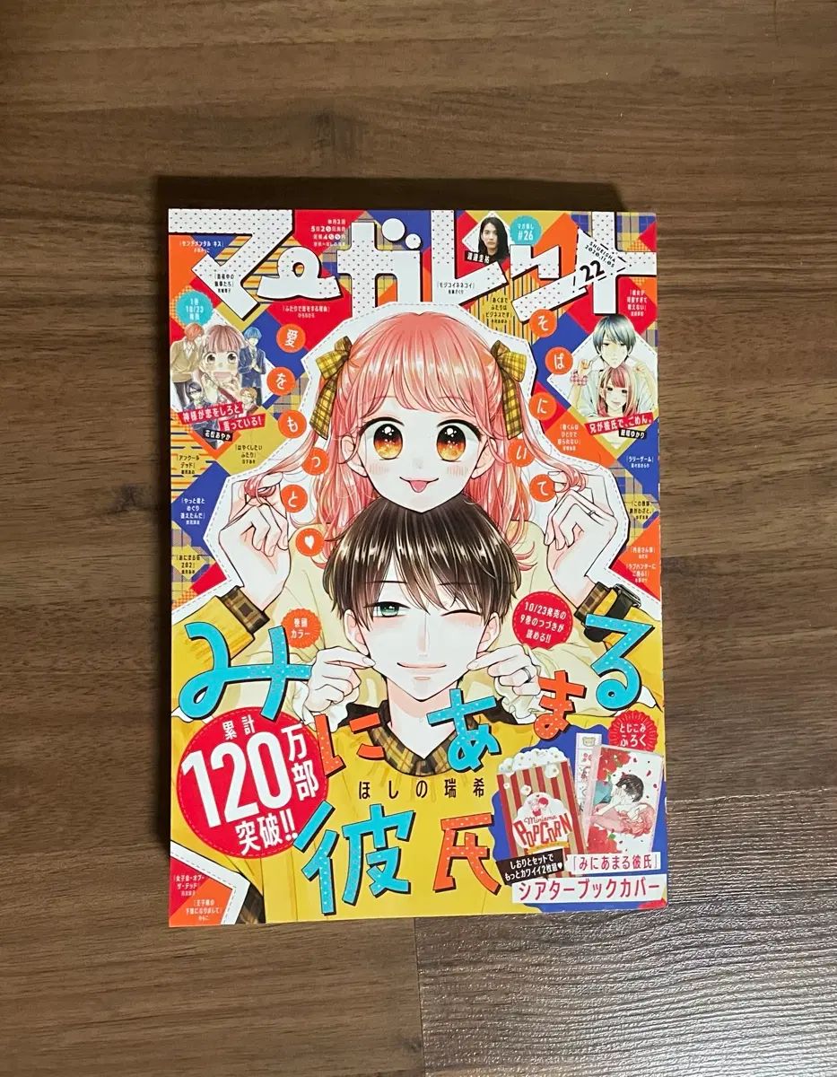 過分な彼氏 表紙 マーガレット 雑誌 純情漫画雑誌