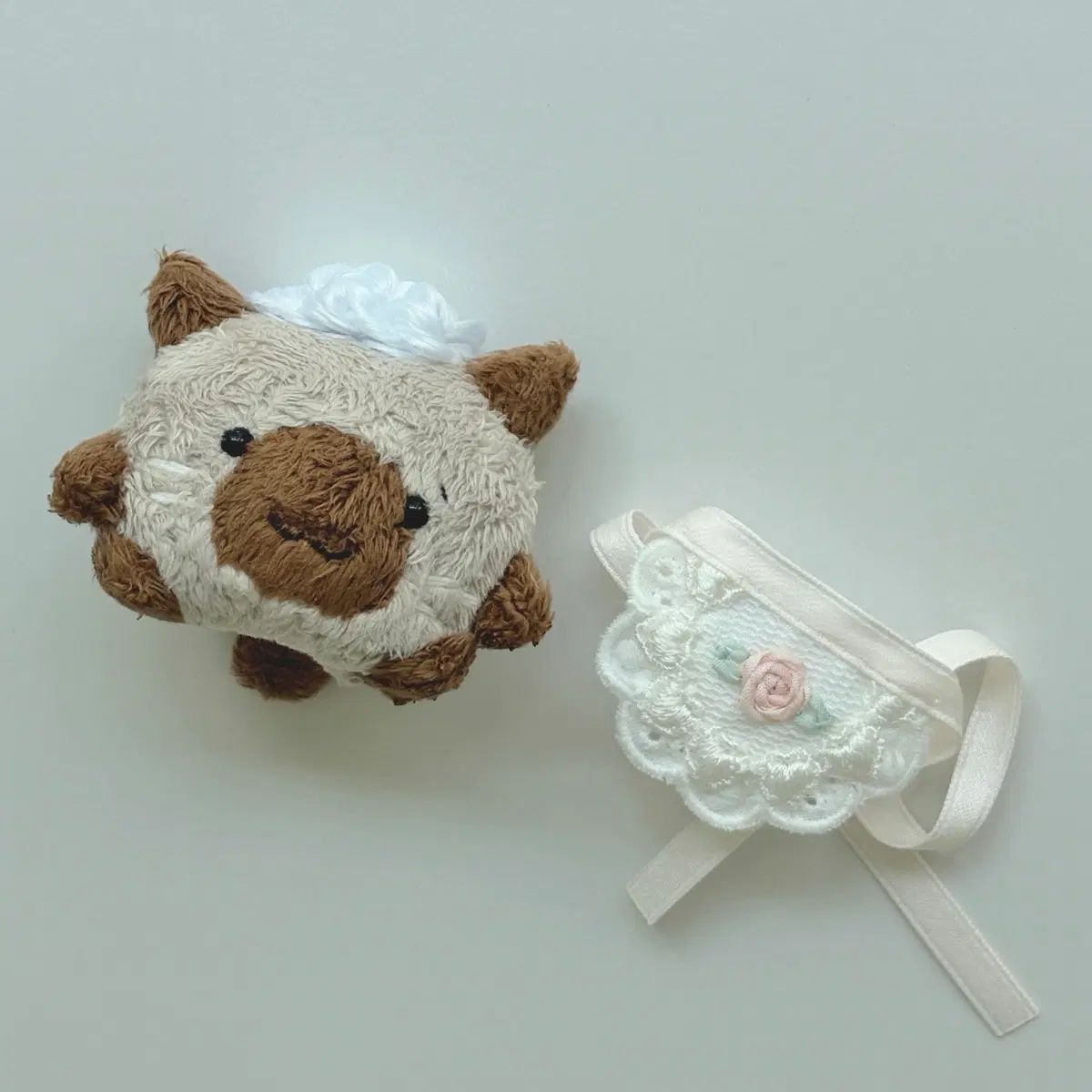 クラウドクリーム タック ハンドメイド ぬいぐるみ